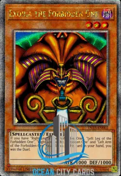Yugioh Exodia The Forbidden One Tn23-en002 Quarter Century Rare - Image 1