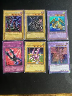 Vintage Yugioh Card Collection 6 Cards #1 - Image 1