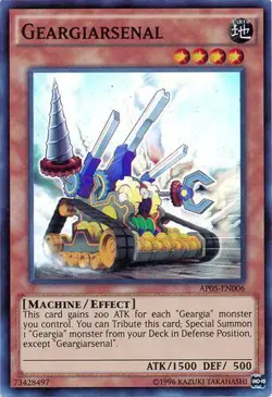 Geargiarsenal - AP05-EN006 - Super Rare PL Astral Pack 5 AP05 Yugioh - Image 1