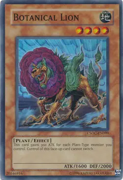 Botanical Lion - CSOC-EN099 - Super Rare Unlimited Played Crossroads of - Image 1