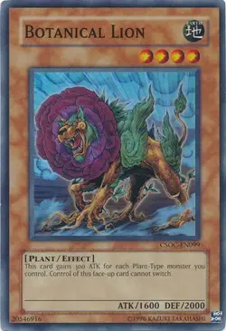 Botanical Lion - CSOC-EN099 - Super Rare Unlimited Played Crossroads of - Image 2
