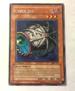 Cyber Jar / Rare 1st Edition MRL-077 / LP Yugioh SEE PICS - Image 4