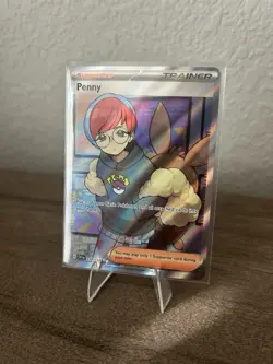 Pokémon TCG Penny Scarlet & Violet Holo Ultra Rare Card 239/198 - Image 1