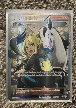 Pokémon TCG Delinquent Alternate Art Promos Holo Card 098b/122 - Image 1