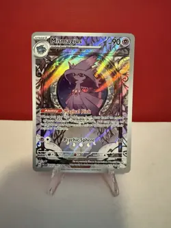 PokÃ©mon TCG Mismagius Holo Rare Card 212/193 Sv02 Paldea Evolved - Image 1