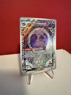 PokÃ©mon TCG Mismagius Holo Rare Card 212/193 Sv02 Paldea Evolved - Image 3
