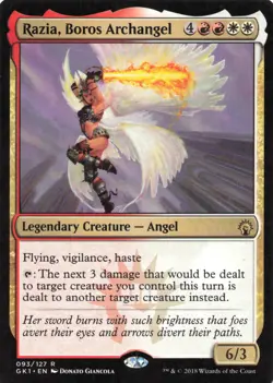 MTG Razia, Boros Archangel (223/306) Ravnica City of Guilds LP - Image 1