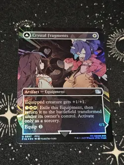 Crystal Fragments 357, Final Fantasy Borderless FOIL, FIN MTG TCG - Image 1