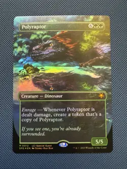 MTG Polyraptor (Borderless) - Special Guests (SPG) NM Foil - Image 1