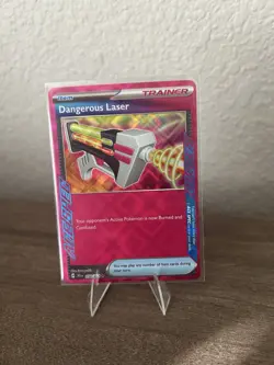 Pokémon TCG Dangerous Laser Trainer Card 058/064 Shrouded Fable Ace Spec - Image 1