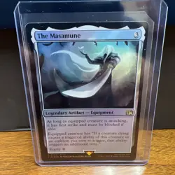 MTG Magic The Gathering The Masamune Foil FIN Rare Artifact Final Fantasy - Image 1