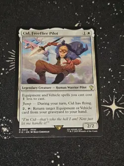 Cid, Freeflier Pilot 13, Final Fantasy REG, FIC MTG TCG - Image 1