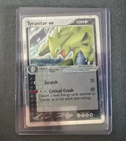 Tyranitar ex 2004 POP Series 1 17/17 Cosmos Holo Reverse Holo Rare 2004 Pokemon  - Image 2