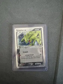 Tyranitar ex 2004 POP Series 1 17/17 Cosmos Holo Reverse Holo Rare 2004 Pokemon  - Image 3