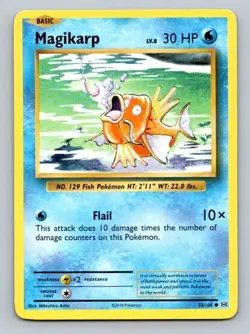 2016 Pokemon Card XY Evolutions Magikarp 33/108 - Image 1