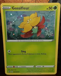Gossifleur SWSH010 Holo Pokemon TCG Black Star Promo Card - Image 1