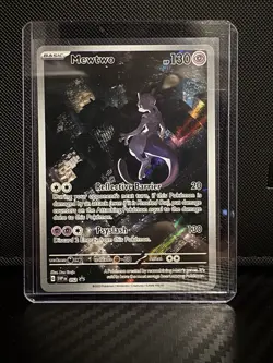 Pokemon 151 UPC Promo Card Set  Mew Ex 053, Mew Ex Metal 205/165, Mewtwo 052 NM - Image 4