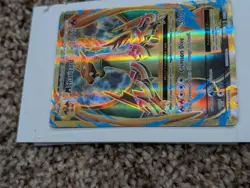 2016 Pokemon XY Evolutions Mega M Charizard EX 101/108 Full Art Holo MP - Image 3