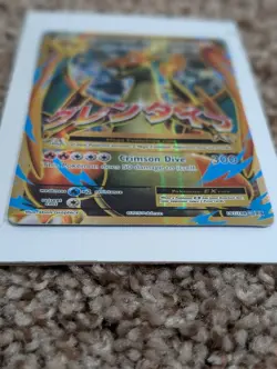 2016 Pokemon XY Evolutions Mega M Charizard EX 101/108 Full Art Holo MP - Image 4