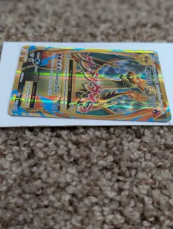 2016 Pokemon XY Evolutions Mega M Charizard EX 101/108 Full Art Holo MP - Image 6