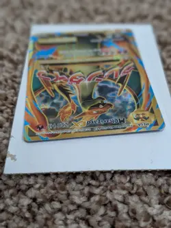 2016 Pokemon XY Evolutions Mega M Charizard EX 101/108 Full Art Holo MP - Image 7