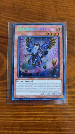 Yugioh Gem-Knight Nepyrim BLMM-EN021 Secret Rare 1st Ed NM - Image 1