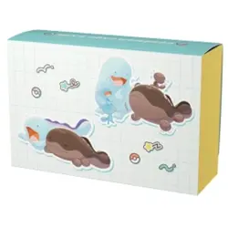 Pokemon Card Official Double Deck Case Quagsire & Clodsire Japanese NEW - Image 2