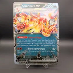 Charizard Ex Special Collection Box Jumbo Lenticular Card + Promo Cards - Image 2