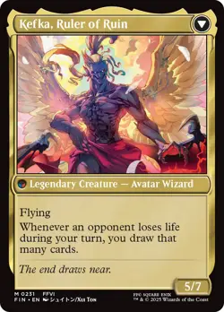 Kefka, Court Mage / Kefka, Ruler of Ruin Final Fantasy PLD CARD ABUGames - Image 2