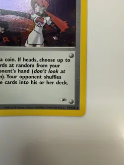 2000 Pokemon The Rocket's Trap 019/132 Gym Heroes Holo Trading Card Game TCG - Image 4