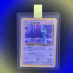 ðŸ”¥ Dragonair 18/102 ðŸ”¥ Original Non Holo Rare Base Set Pokemon Card 1999 WOTC  - Image 1