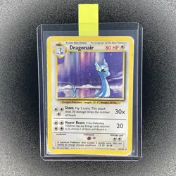 ðŸ”¥ Dragonair 18/102 ðŸ”¥ Original Non Holo Rare Base Set Pokemon Card 1999 WOTC  - Image 2