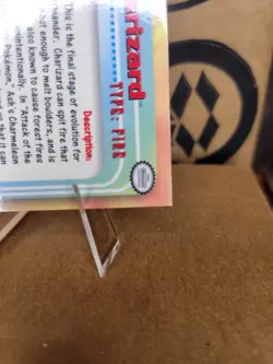 2000 Topps Chrome Charizard #06 Series 1 Pokemon T.V. TCG Card - Image 10