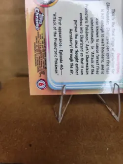 2000 Topps Chrome Charizard #06 Series 1 Pokemon T.V. TCG Card - Image 11