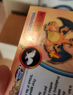 2000 Topps Chrome Charizard #06 Series 1 Pokemon T.V. TCG Card - Image 14