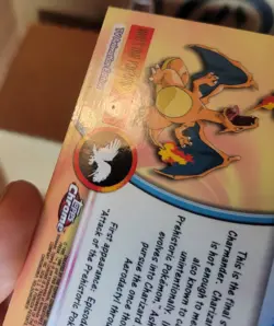 2000 Topps Chrome Charizard #06 Series 1 Pokemon T.V. TCG Card - Image 15