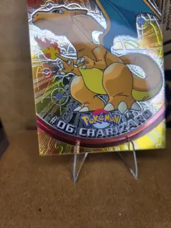 2000 Topps Chrome Charizard #06 Series 1 Pokemon T.V. TCG Card - Image 5