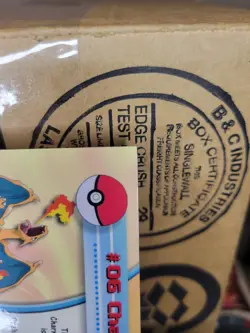 2000 Topps Chrome Charizard #06 Series 1 Pokemon T.V. TCG Card - Image 9