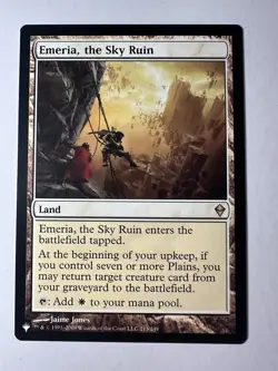 Emeria The Sky Ruin Zendikar The List Magic The Gathering MTG - Image 1