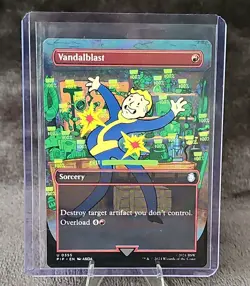 MTG Vandalblast (Borderless) Universes Beyond: Fallout Non-foil U 0355 - Image 3