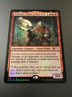 MTG Secret Lair #463 Torbran, Thane of Red Fell Foil NM - Image 1