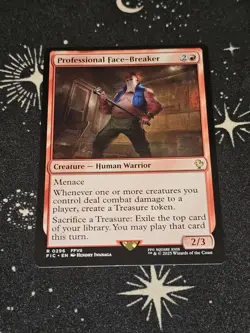 Professional Face-Breaker 296, Final Fantasy REG, FIC MTG TCG - Image 1