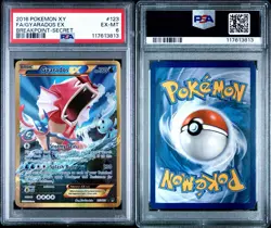 PSA 6 EX-MT 2016 POKEMON XY BREAKPOINT SECRET RARE #123 FULL ART GYARADOS EX - Image 3