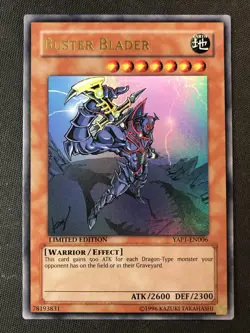 Yugioh Anniversary Pack #YAP1-EN006 Buster Blader Limited Edition Ultra Rare LP - Image 1