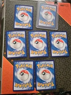 Pokemon TCG Chinese Captain Pikachu 7 Card Set CBB1C-07 Gem Packs Holo Full Art - Image 4