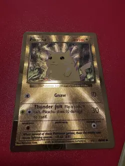 Pikachu - (Celebrations Metal Card) MODERATE PLAY SEE PICS BEFORE BUYING - Image 6