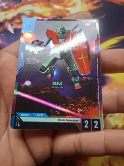 Gundam Card Game- GM-(RGM-79)-(Alt Art) Promo-st01-005-(c+)-(NM) - Image 4