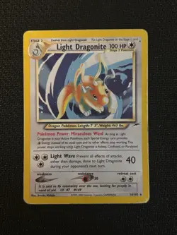 Light Dragonite 14/105 Holo Rare-Pokemon TCG:WOTC Neo Destiny Pokemon Card-HP - Image 4