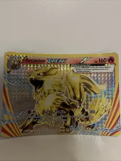 Arcanine BREAK - (XY Black Star Promos) XY180 Jumbo Card Holo - Image 5