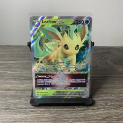 Pokemon Card Leafeon VSTAR 014/159 Crown Zenith Ultra Rare Near Mint - Image 3